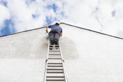 Peinture extérieure à Notre-Dame-du-Pé — façades et ravalement